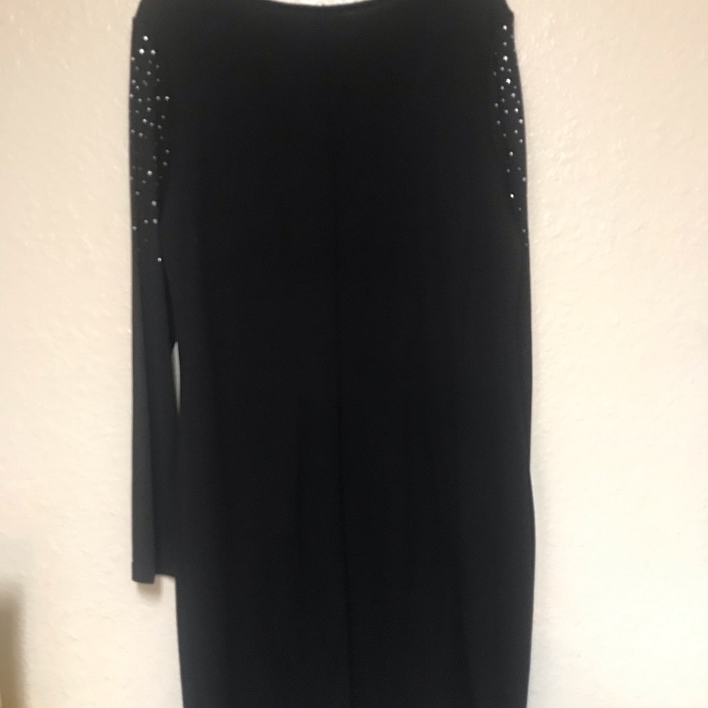 Black and Silver embellished shiny